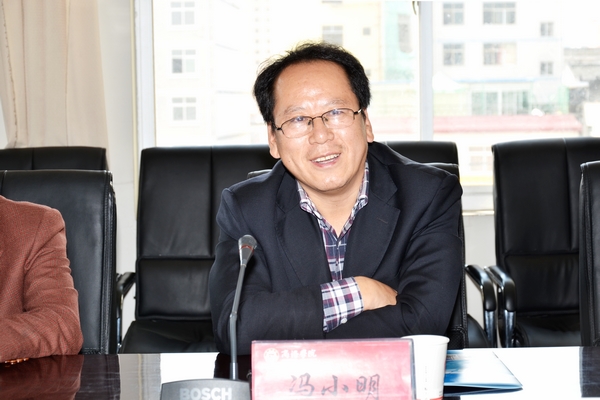 陕西理工学院副院长冯小明一行来我校交流访问